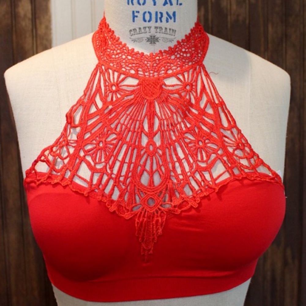 Crazy Train Teal Bralette S-M-L-XL - Picture 2 of 5